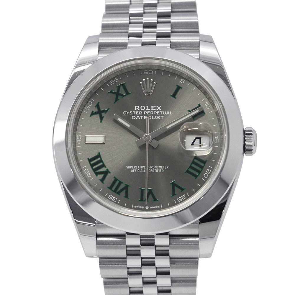 ROLEX Datejust 41 W41mm Stainless Steel Slate Dial126300