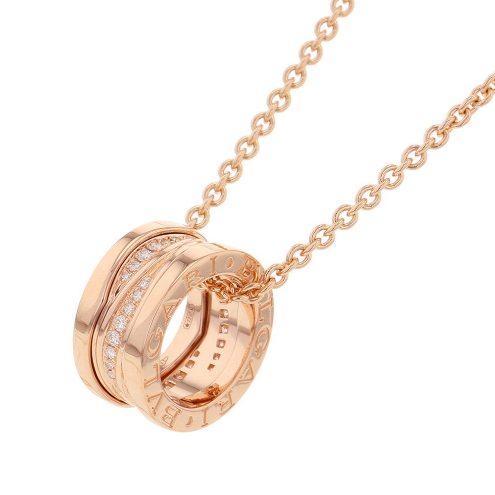 BVLGARI B.zero1 Design Legend Necklace 18K Pink Gold