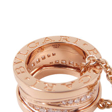 将图像加载到图库查看器中，BVLGARI B.zero1 Design Legend Necklace 18K Pink Gold
