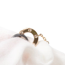 将图像加载到图库查看器中，CARTIER Love Circle Necklace 3P Diamond K18PG Ceramic
