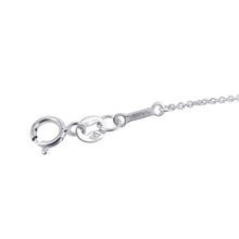 将图像加载到图库查看器中，TIFFANY&amp;Co. Diamond Long Necklace 18K White Gold
