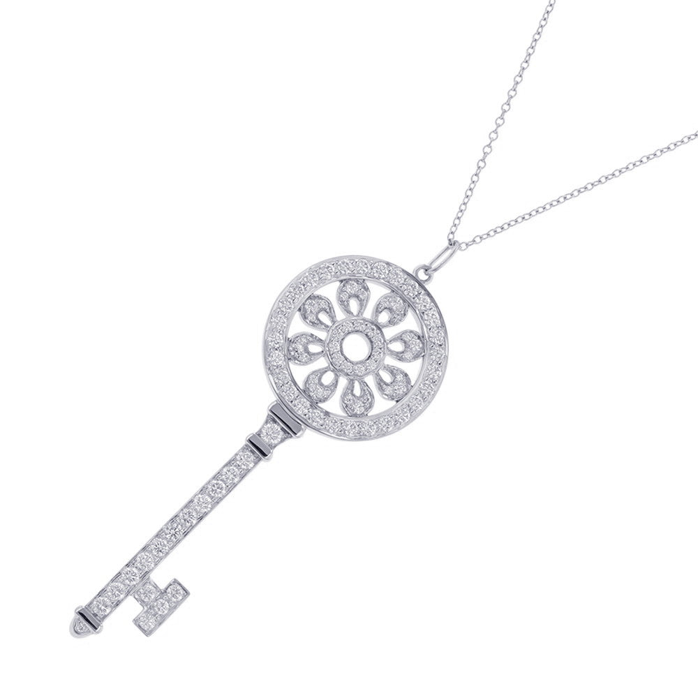 TIFFANY&Co. Petal Key PendantGRP02521 Pt950