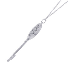 将图像加载到图库查看器中，TIFFANY&amp;Co. Petal Key PendantGRP02521 Pt950
