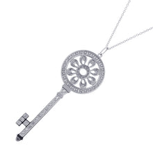 将图像加载到图库查看器中，TIFFANY&amp;Co. Petal Key PendantGRP02521 Pt950
