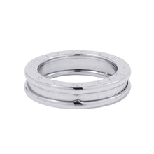 Load image into Gallery viewer, BVLGARI B.zero1 Ring Size 49/#9 18K White Gold
