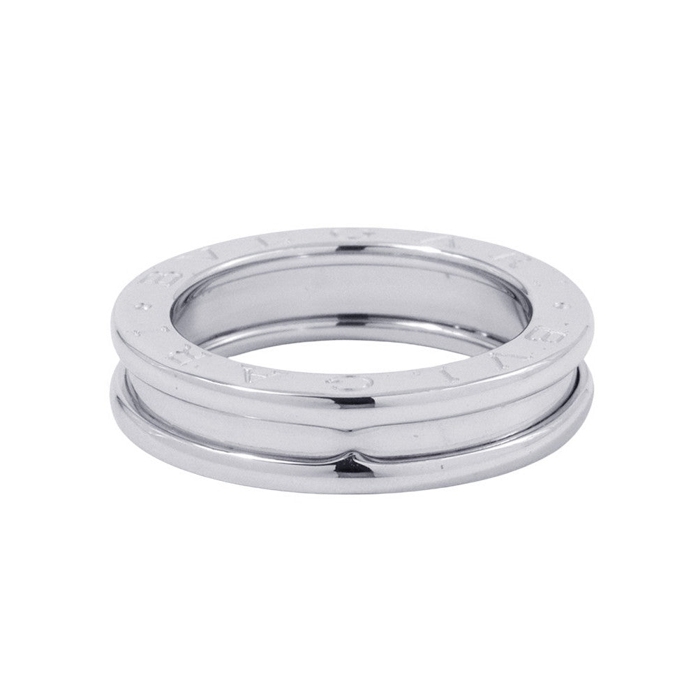 BVLGARI B.zero1 Ring Size 49/#9 18K White Gold