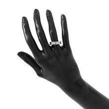 Load image into Gallery viewer, BVLGARI B.zero1 Ring Size 49/#9 18K White Gold
