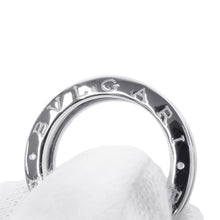 Load image into Gallery viewer, BVLGARI B.zero1 Ring Size 49/#9 18K White Gold
