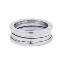 Load image into Gallery viewer, BVLGARI B.zero1 Ring Size 59/#19 18K White Gold
