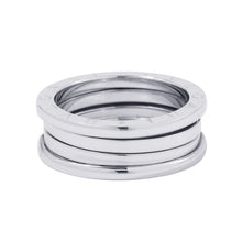 Load image into Gallery viewer, BVLGARI B.zero1 Ring Size 59/#19 18K White Gold

