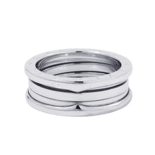 Load image into Gallery viewer, BVLGARI B.zero1 Ring Size 59/#19 18K White Gold
