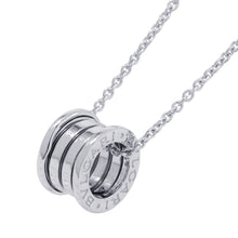 将图像加载到图库查看器中，BVLGARI B.zero1 Necklace 18K White Gold
