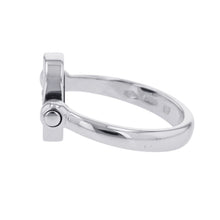 将图像加载到图库查看器中，BVLGARI BVLGARI・BVLGARI flip ring Size 51/#11 18K White Gold
