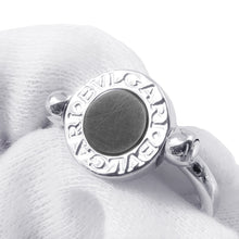 将图像加载到图库查看器中，BVLGARI BVLGARI・BVLGARI flip ring Size 51/#11 18K White Gold
