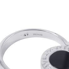 将图像加载到图库查看器中，BVLGARI BVLGARI・BVLGARI flip ring Size 51/#11 18K White Gold
