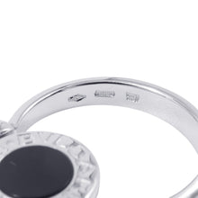 将图像加载到图库查看器中，BVLGARI BVLGARI・BVLGARI flip ring Size 51/#11 18K White Gold
