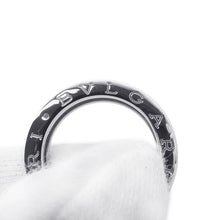 将图像加载到图库查看器中，BVLGARI B.zero1 Ring Size 51/#11 18K White Gold
