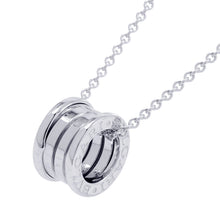 将图像加载到图库查看器中，BVLGARI B.zero1 Necklace 18K White Gold
