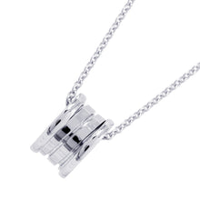 将图像加载到图库查看器中，BVLGARI B.zero1 Necklace 18K White Gold

