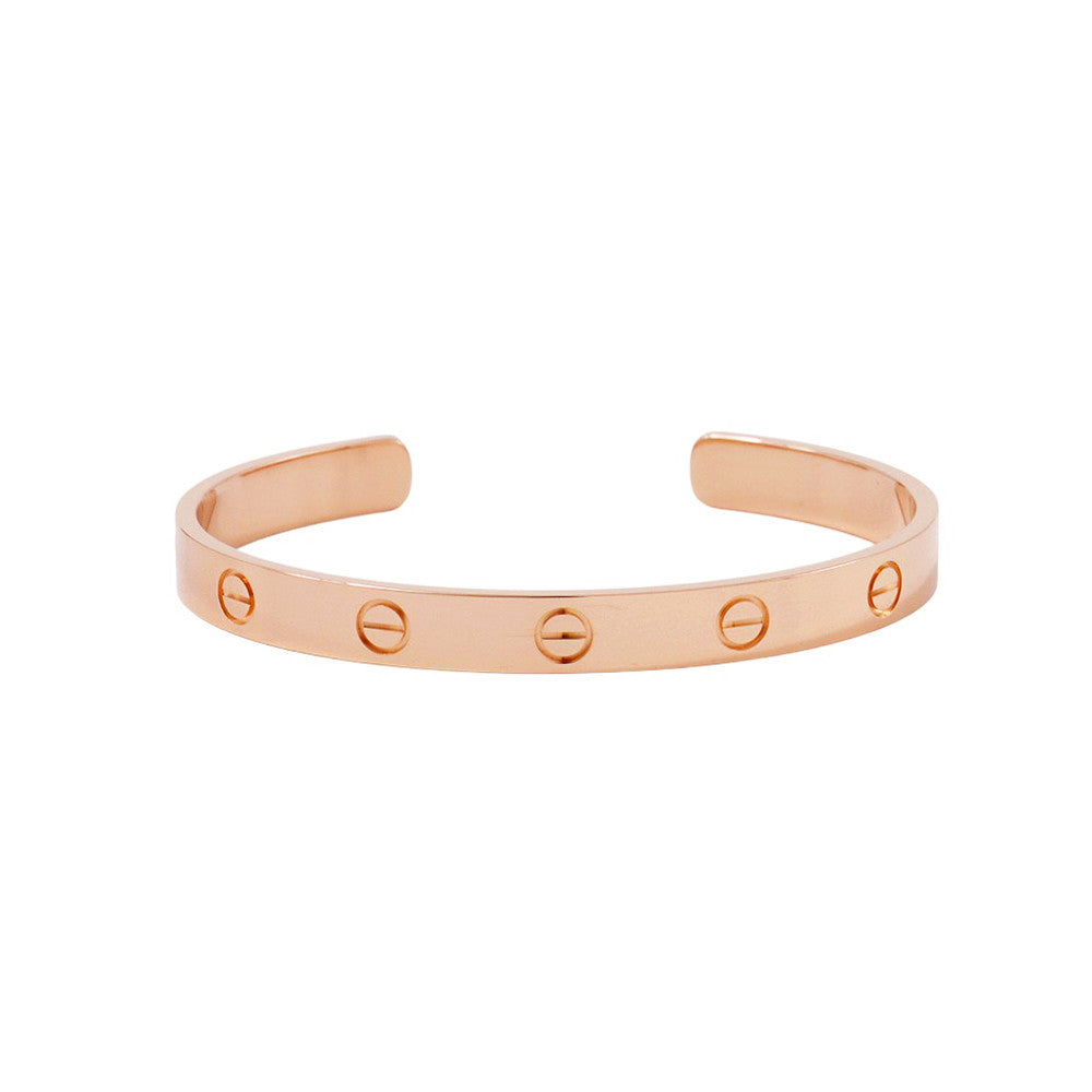 CARTIER love breath open Size 17 18K Pink Gold