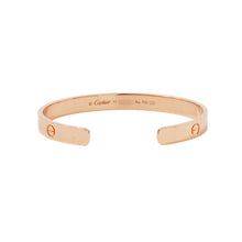 将图像加载到图库查看器中，CARTIER love breath open Size 17 18K Pink Gold
