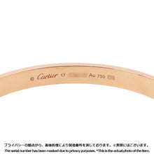 将图像加载到图库查看器中，CARTIER love breath open Size 17 18K Pink Gold

