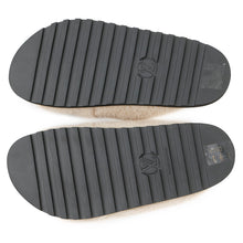 Load image into Gallery viewer, LOUIS VUITTON Paseo Flat Comfort Mules Nude1AA1VY Shearling Leather Size 37

