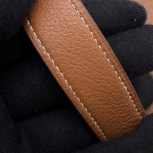 将图像加载到图库查看器中，HERMES Christine Cognac Taurillon Clemence
