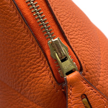 将图像加载到图库查看器中，HERMES Bolide Orange Taurillon Clemence Size 31
