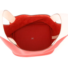 Load image into Gallery viewer, HERMES Picotin Lock Touch Rouge Tomate/Rose Eglantine Taurillon Clemence Swift Leather Size MM
