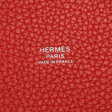 Load image into Gallery viewer, HERMES Picotin Lock Touch Rouge Tomate/Rose Eglantine Taurillon Clemence Swift Leather Size MM
