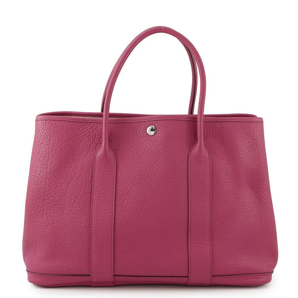 HERMES Garden Party Tosca Negonda Leather Size PM