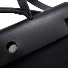 Load image into Gallery viewer, HERMES Herbag Black Toile Officier Leather
