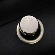 Load image into Gallery viewer, HERMES Herbag Black Toile Officier Leather
