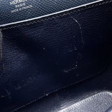 Load image into Gallery viewer, HERMES Octagon Blue Indigo Epsom Size 23
