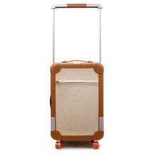 Load image into Gallery viewer, HERMES ★RMS Rolling Mobility Suitcase Gold Toile H Taurillon Clemence

