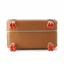 Load image into Gallery viewer, HERMES ★RMS Rolling Mobility Suitcase Gold Toile H Taurillon Clemence

