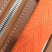 Load image into Gallery viewer, HERMES ★RMS Rolling Mobility Suitcase Gold Toile H Taurillon Clemence
