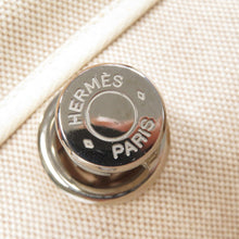 Load image into Gallery viewer, HERMES Herbag Natural Toile H Vache Hunter Leather Size MM
