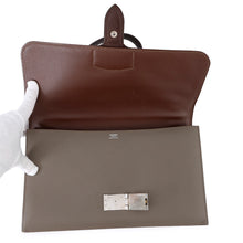 Load image into Gallery viewer, HERMES Sac A Depeches Shoulder Etain Epsom
