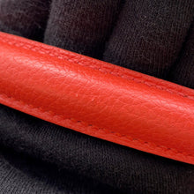 将图像加载到图库查看器中，HERMES Kelly Orange Poppy Taurillon Clemence Size 32
