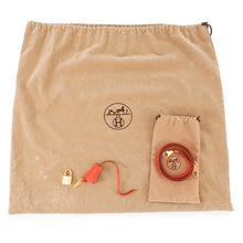 将图像加载到图库查看器中，HERMES Kelly Orange Poppy Taurillon Clemence Size 32
