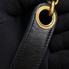 Load image into Gallery viewer, CHANEL ★CC Logo ChainTote Bag Black Lambskin

