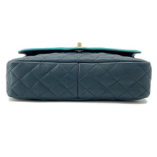 将图像加载到图库查看器中，CHANEL ★Matelasse ChainShoulder Bag Green Lambskin
