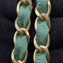 Load image into Gallery viewer, CHANEL Matelasse ChainShoulder Bag Green Lambskin
