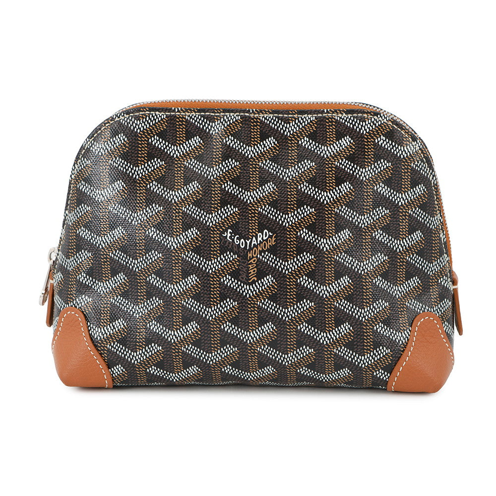 GOYARD Vendome Cosmetics Black/NaturalVENDOTPMLTY01CL03P PVC Leather