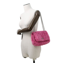 Load image into Gallery viewer, BALENCIAGA Monaco Quilted Chainshoulder Bag Pink7816722 Fabric

