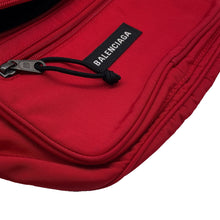 Load image into Gallery viewer, BALENCIAGA Explorer Crossbody Bag Red482389 Canvas
