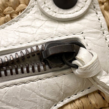 Load image into Gallery viewer, BALENCIAGA ★City basket bag Beige/White828888 Raffia Leather
