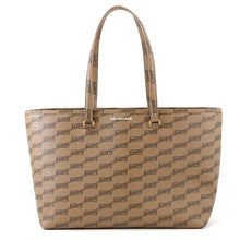 Load image into Gallery viewer, BALENCIAGA BBMonogram Signature Shopper Bag Brown702698 PVC
